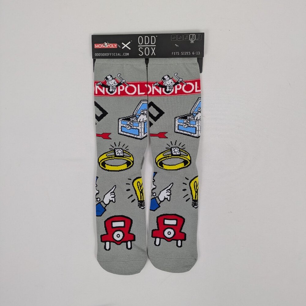 Monopoly Socks from Odd Sox
